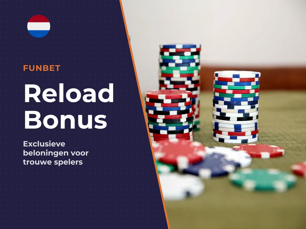 Reload bonussen, cashback en offers voor