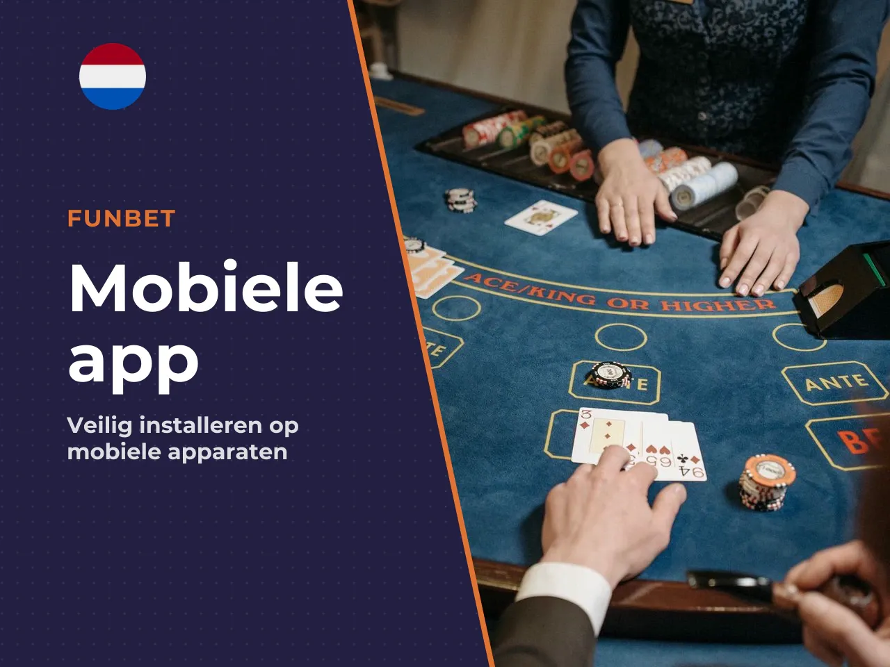 Funbet app installeren op Android. Voor