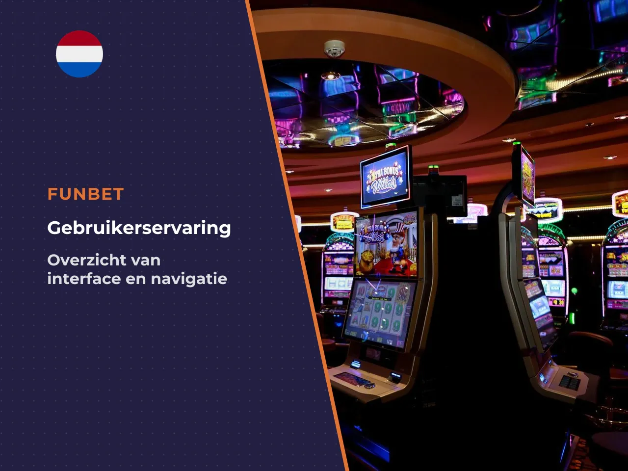 Website-interface en gebruikerservaring. De website van