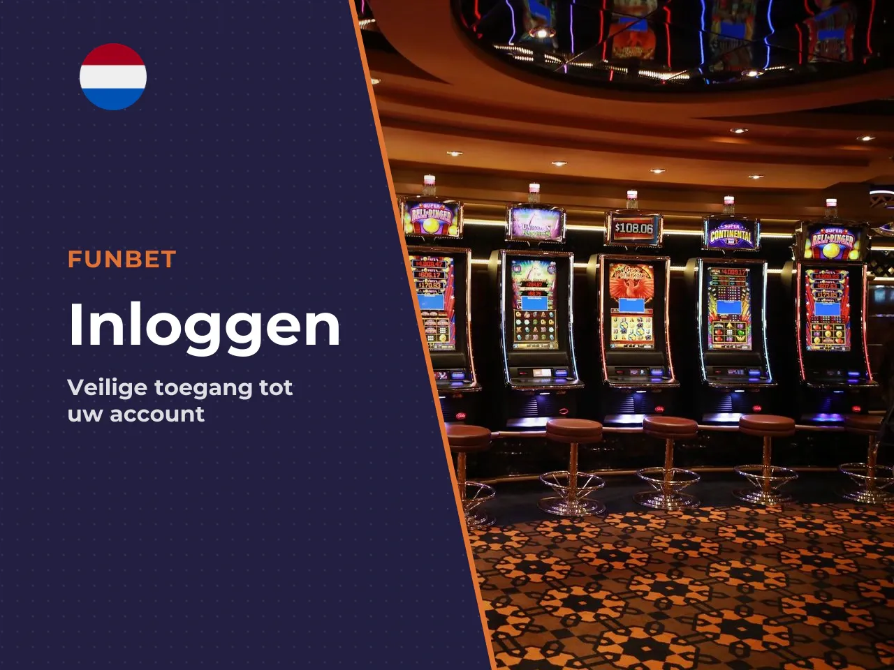 Inloggen bij Funbet op mobiel en