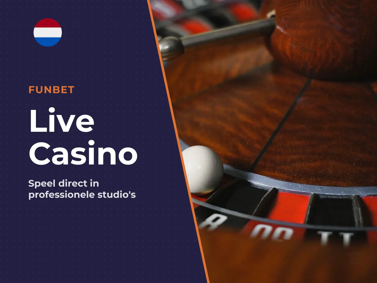 Een live casino spelen bij Funbet