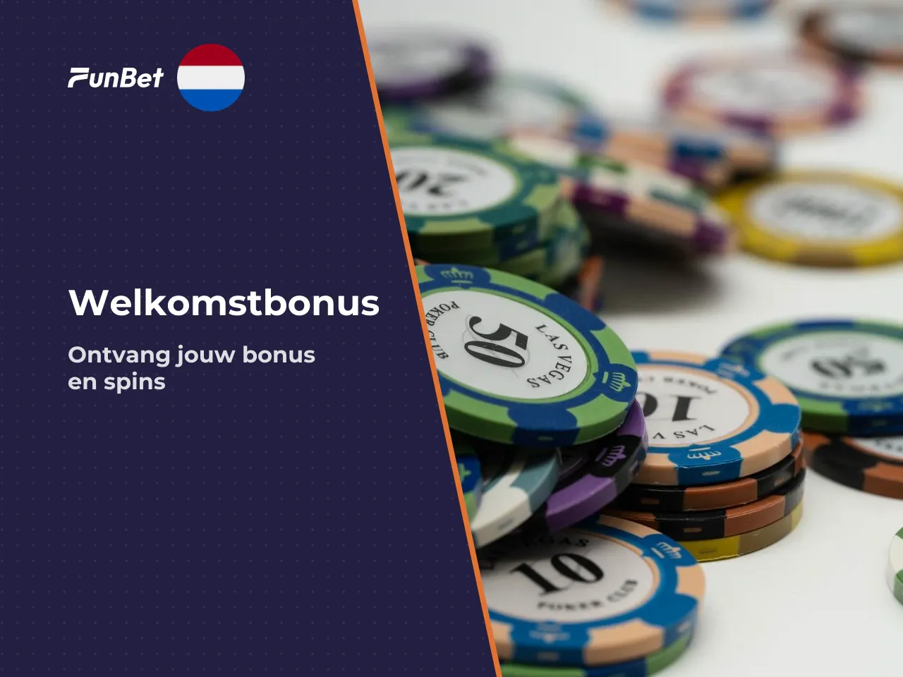 Welkomstbonus en free spins bij Funbet
