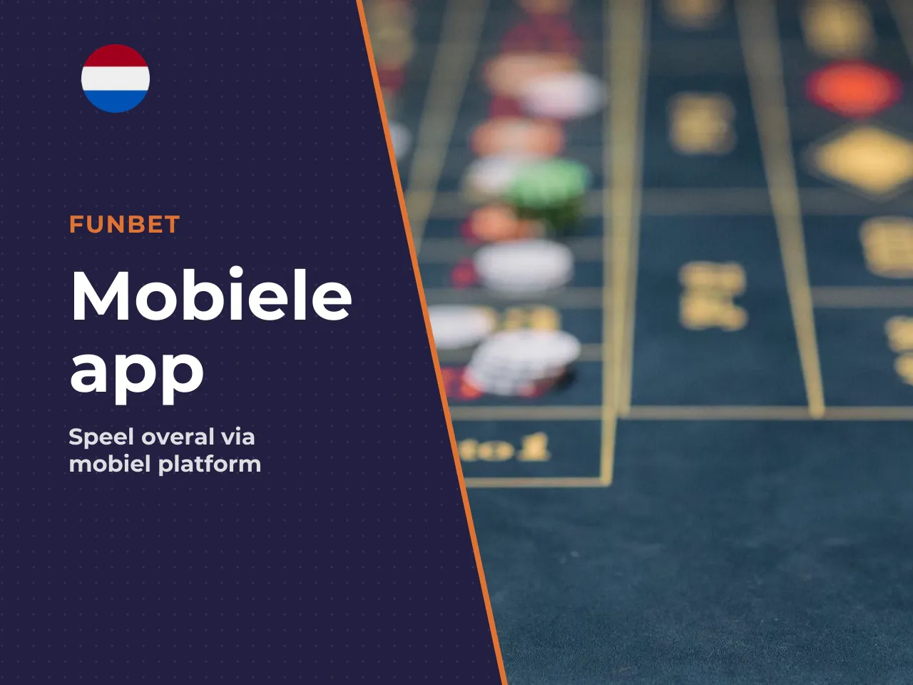 Toegang via Funbet mobile app of