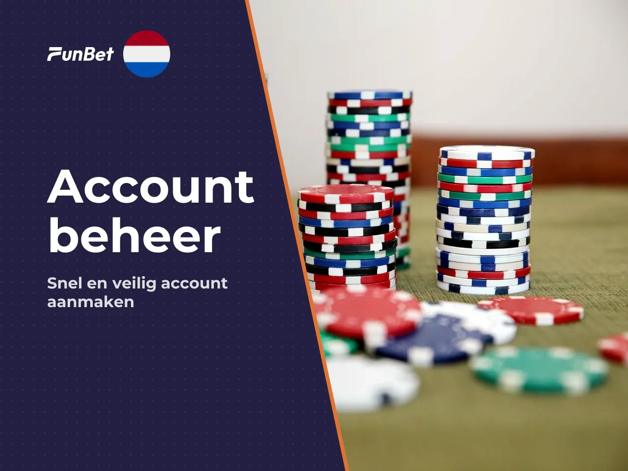 Account aanmaken, inloggen en verificatie. Een