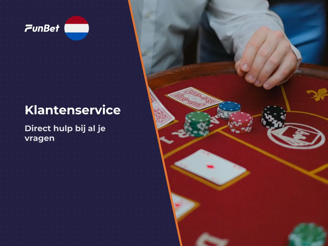 Klantenservice, support en Funbet app. De